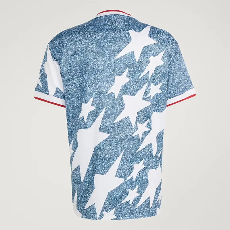 Mens adidas Denim Graphic Jersey - Image 2