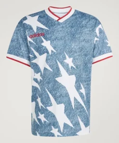 Mens adidas Denim Graphic Jersey