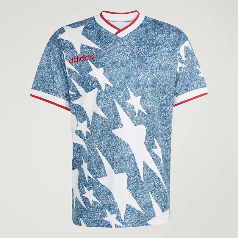 Mens adidas Denim Graphic Jersey