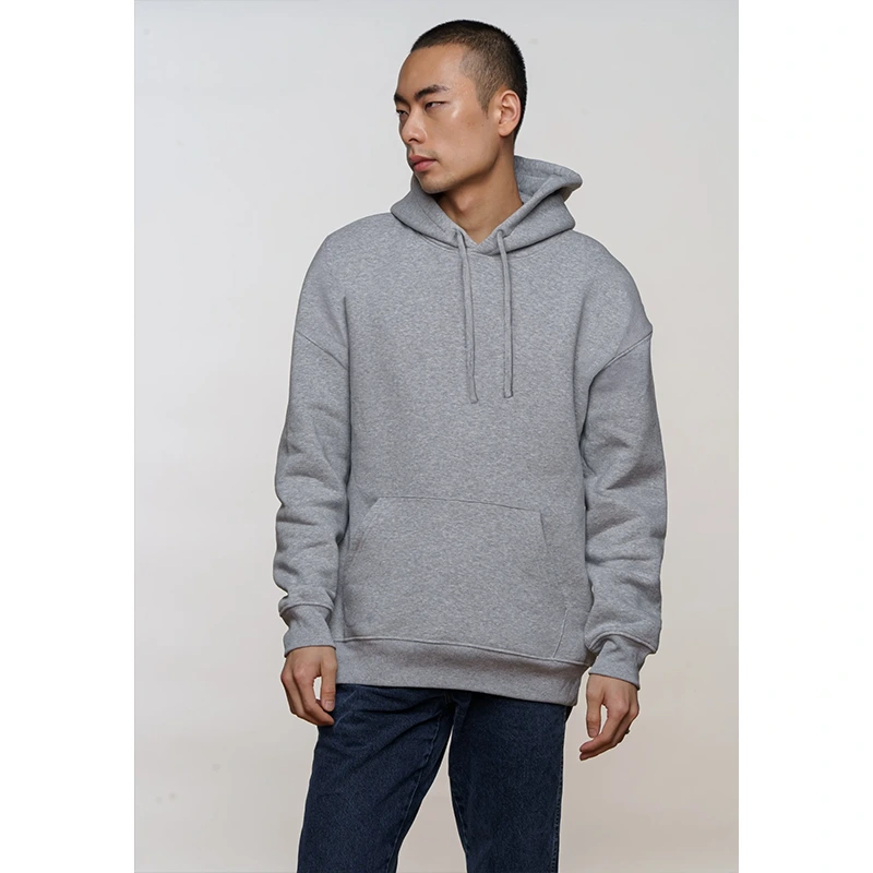 Mi Amor Grey Hoodie - Image 7