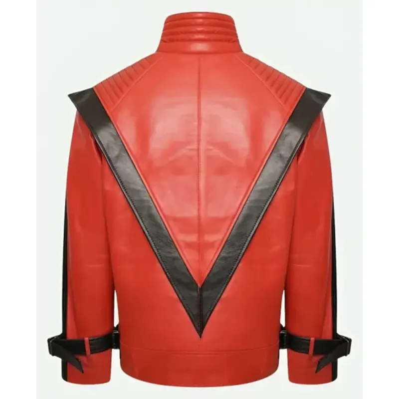 Michael Jackson Red Jacket - Image 4