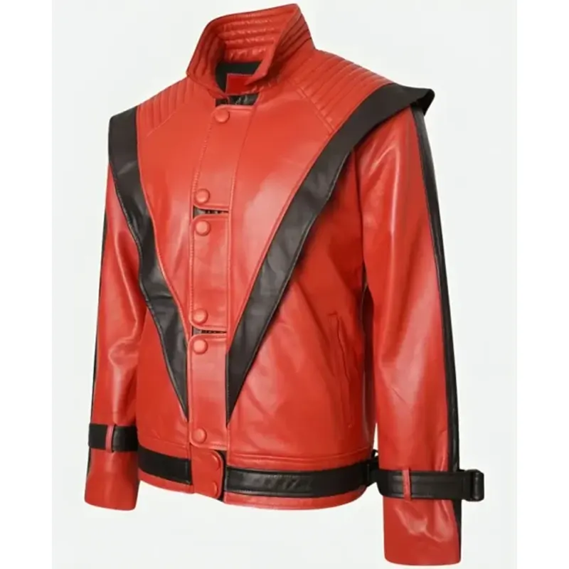 Michael Jackson Red Jacket - Image 3