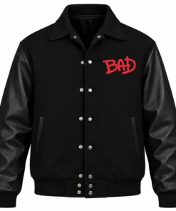 Michael Jackson World Tour Varsity Jacket