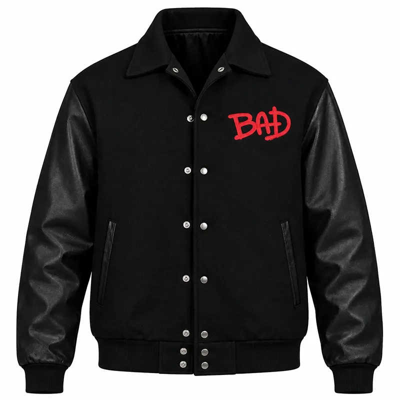 Michael Jackson World Tour Varsity Jacket