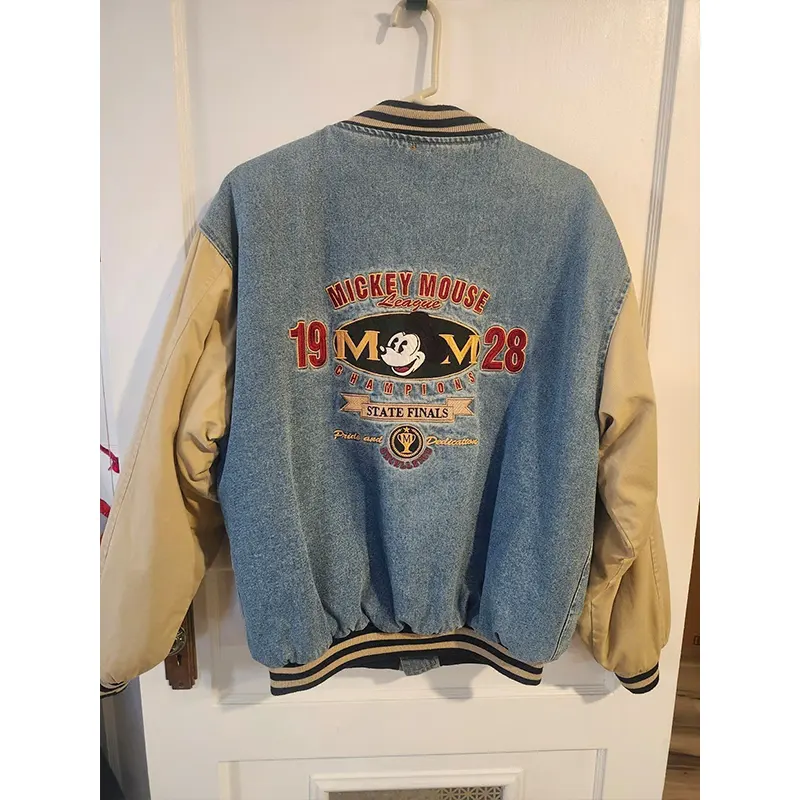 Mickey Mouse Disney Varsity Jacket - Image 3