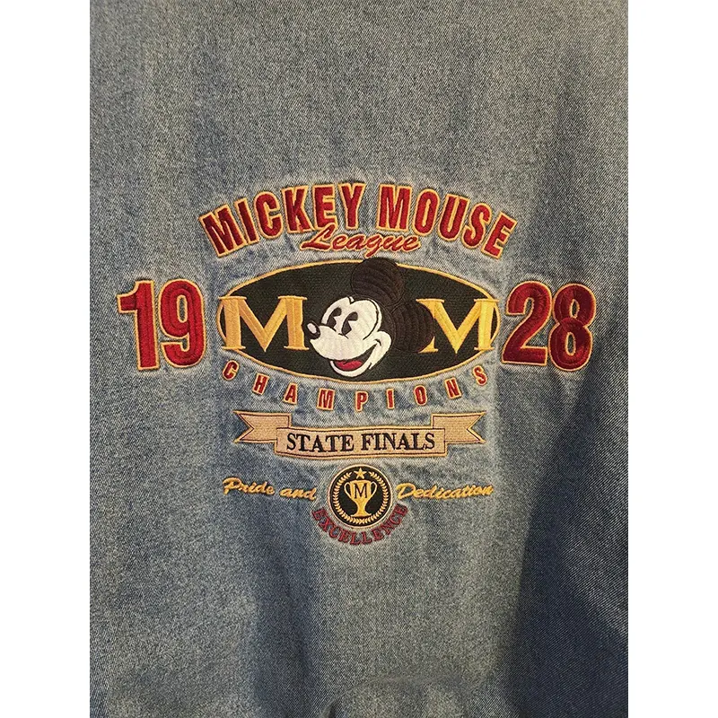Mickey Mouse Disney Varsity Jacket - Image 6