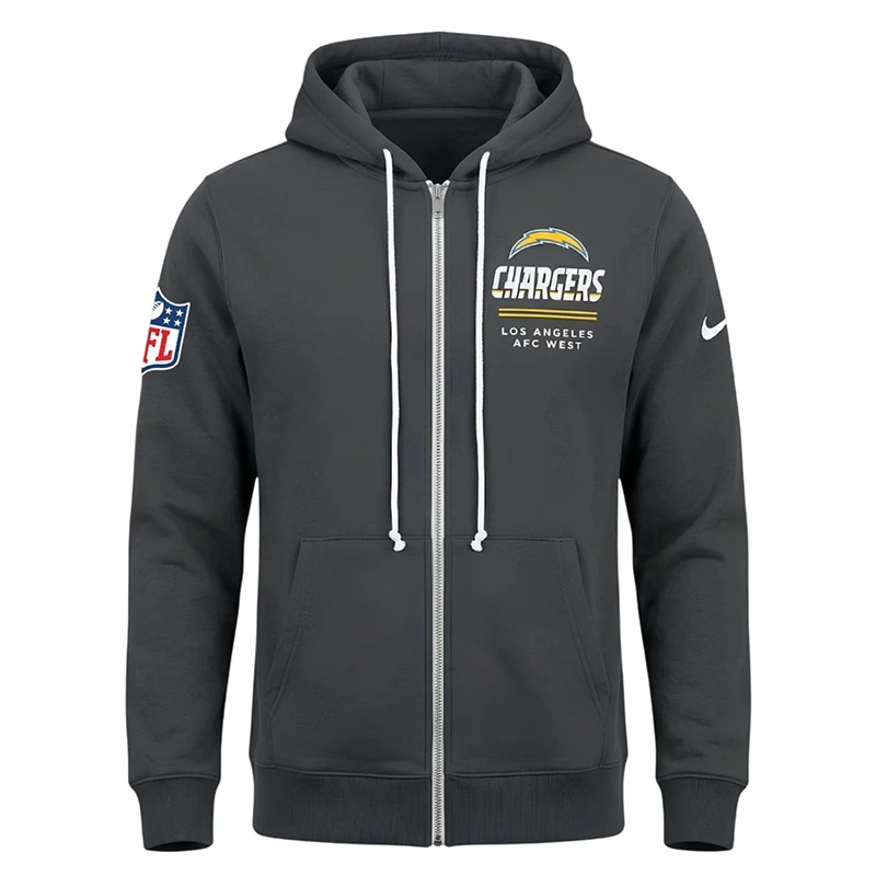 Mike McDaniel Chargers Hooded Jacket