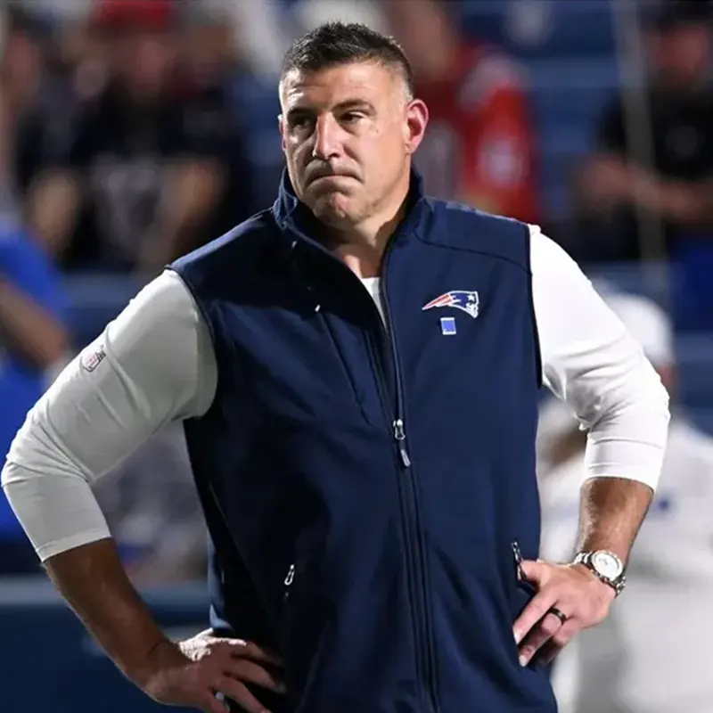 Mike Vrabel New England Patriots Vest 2026 - Image 3