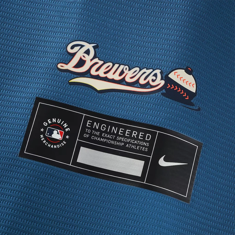 Milwaukee Brewers City Connect Nike Mens MLB Stadium Jersey - Image 5