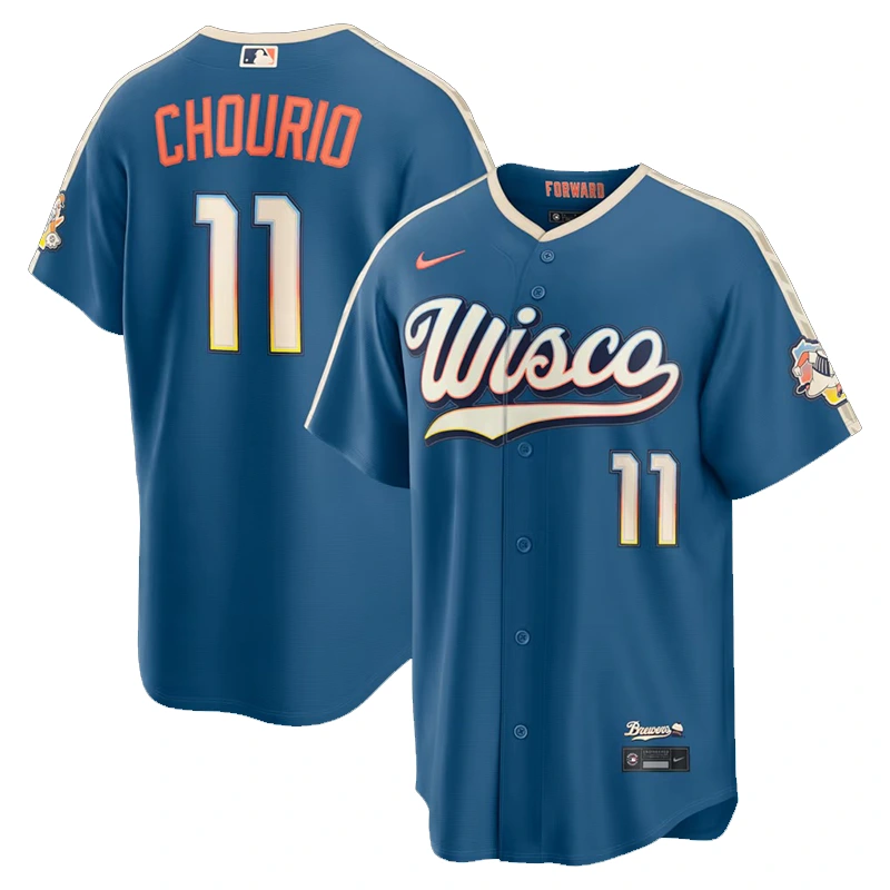 Milwaukee Brewers City Connect Nike Mens MLB Stadium Jersey