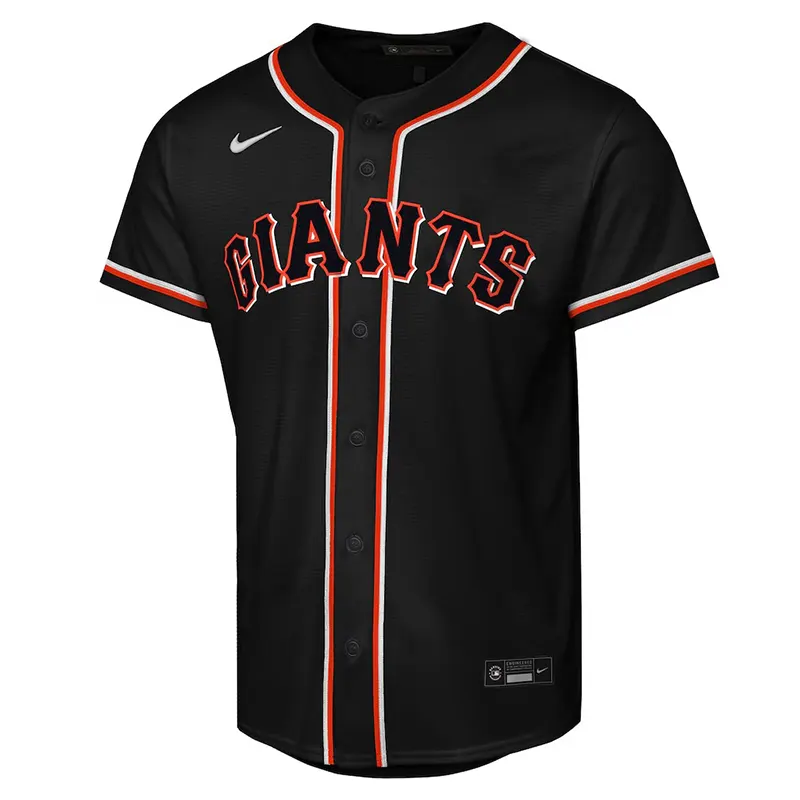 Mlb Youth San Francisco Giants Matt Chapman Nike Black Player Jersey - Image 2