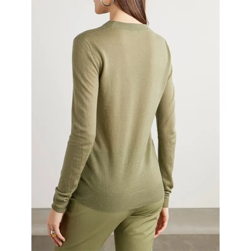 Quince Mongolian Cashmere Crewneck Sweater - Image 3