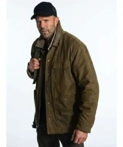 Mutiny 2026 Jason Statham Green Jacket