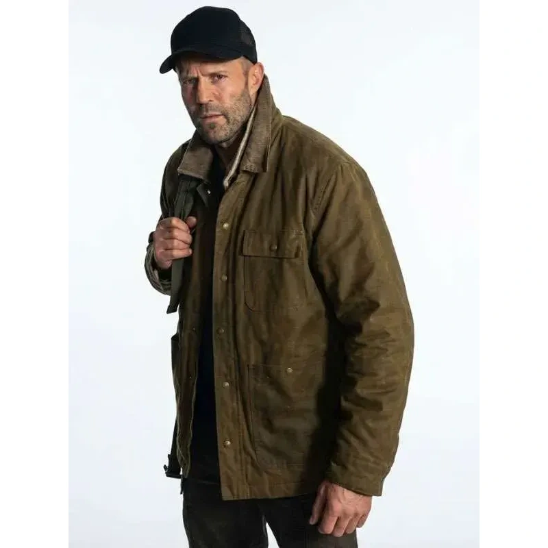 Mutiny 2026 Jason Statham Green Jacket