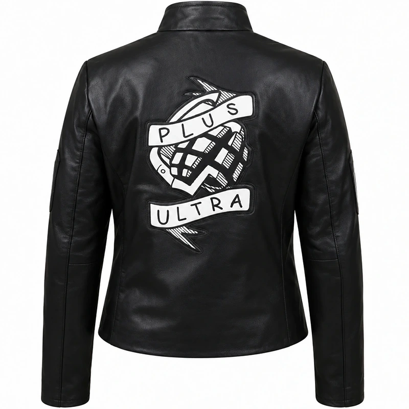 My Hero Academia Bakugo Leather Jacket - Image 2