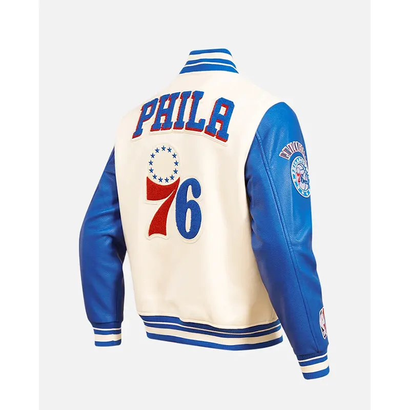 76ers Varsity Jacket - Image 4