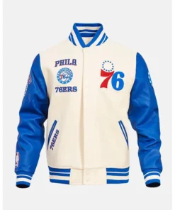 76ers Varsity Jacket