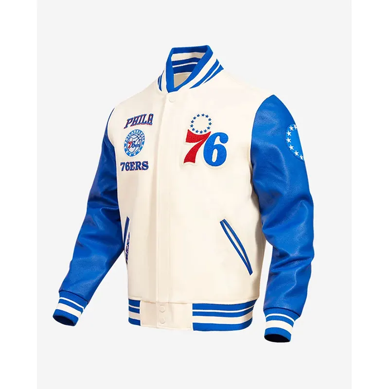 76ers Varsity Jacket - Image 3