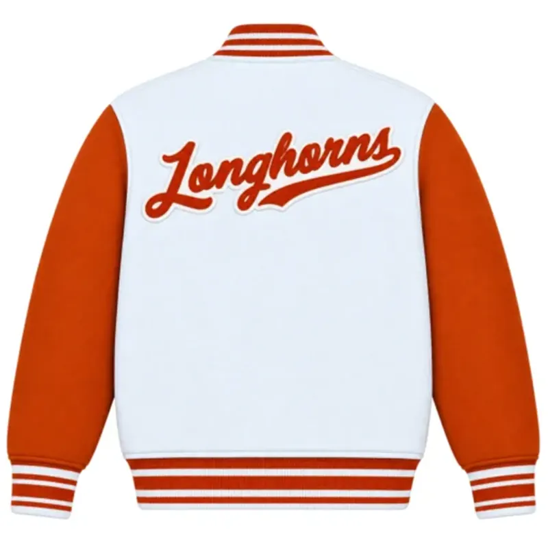 NCAA OVO Texas Longhorns Varsity Jacket - Image 2