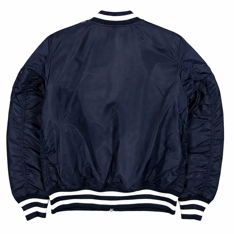 NEW ENGLAND PATRIOTS X ALPHA X NEW ERA MA-1 BOMBER JACKET - Image 2