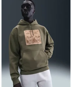NIke Mens Pullover Fleece Hoodie
