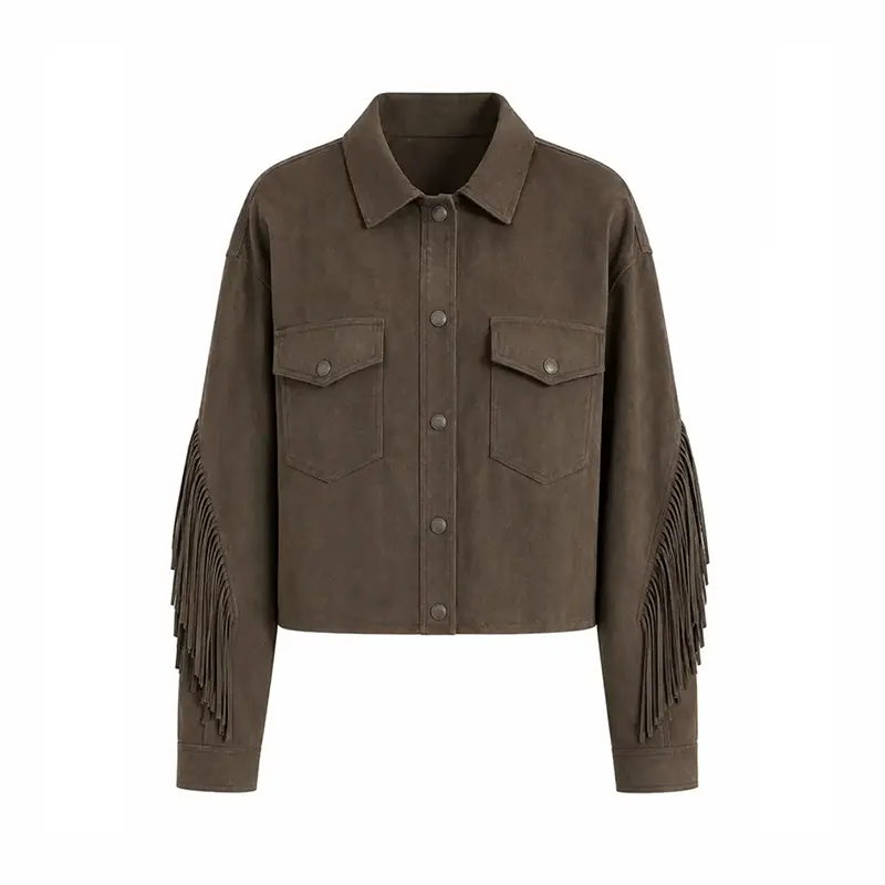 Natalie Alyn Lind Fringe Jacket