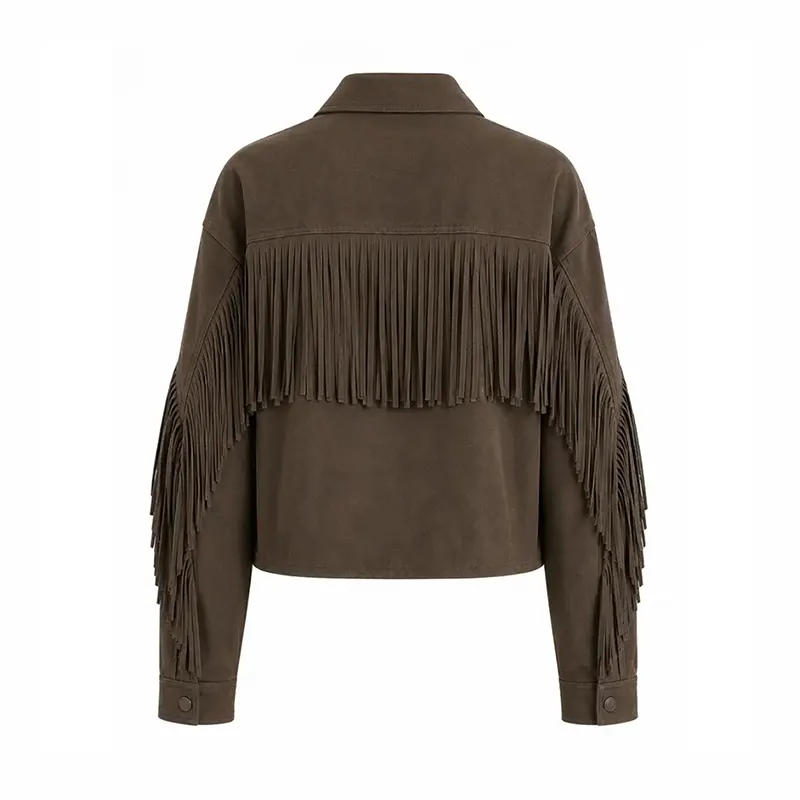 Natalie Alyn Lind Fringe Jacket - Image 2