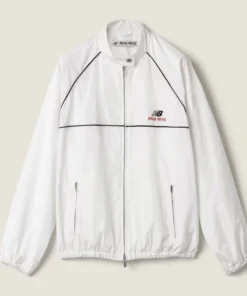 New Balance x Miu Miu Technical Poplin Blouson Jacket