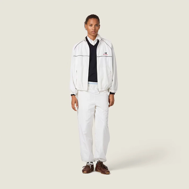 New Balance x Miu Miu Technical Poplin Blouson Jacket - Image 2