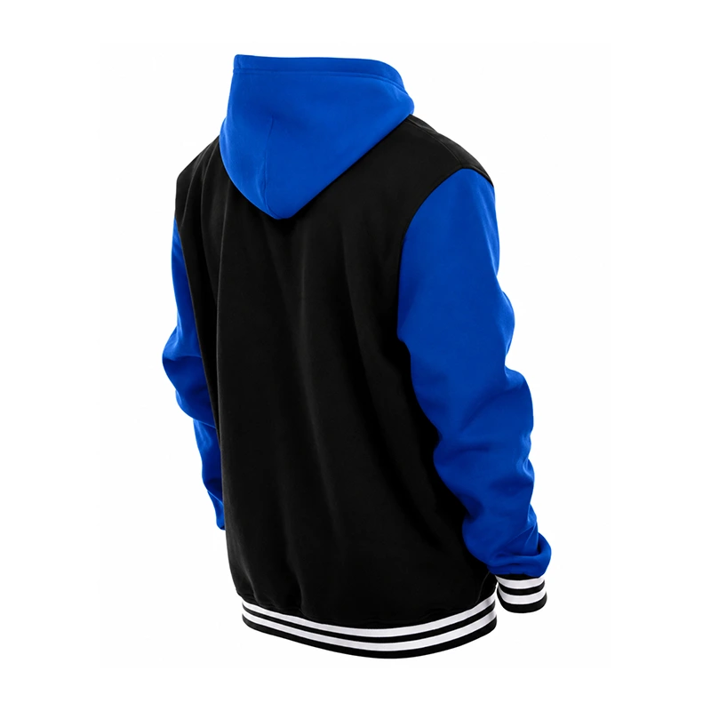 New Era Black Seattle Seahawks Fleece Hoodie Jacket - Image 2