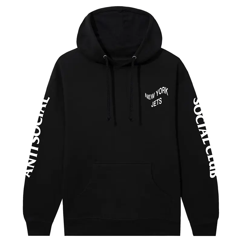 New York Jets AntiSocialSocialClub x NFL Impact Blossom Hoodie - Image 2