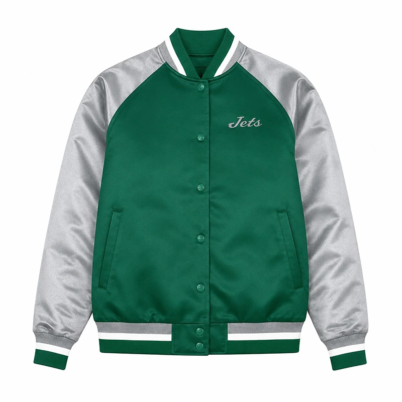 New York Jets Final Score Varsity Jacket