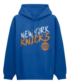New York Knicks Hustle Name & Number Hoodie