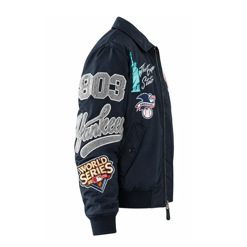 New York Yankees New Era x Alpha Industries MA-1 Full-Zip Bomber Jacket - Image 3