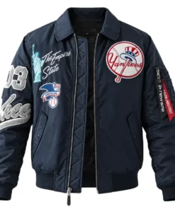 New York Yankees New Era x Alpha Industries MA-1 Full-Zip Bomber Jacket