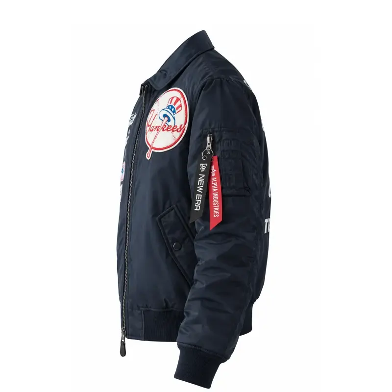 New York Yankees New Era x Alpha Industries MA-1 Full-Zip Bomber Jacket - Image 4