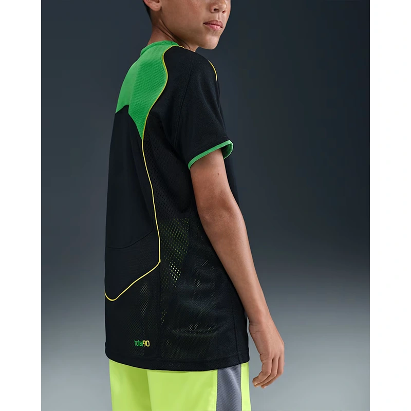 Nike Black Total 90 Older Kids Dri-FIT Soccer Jersey - Image 2