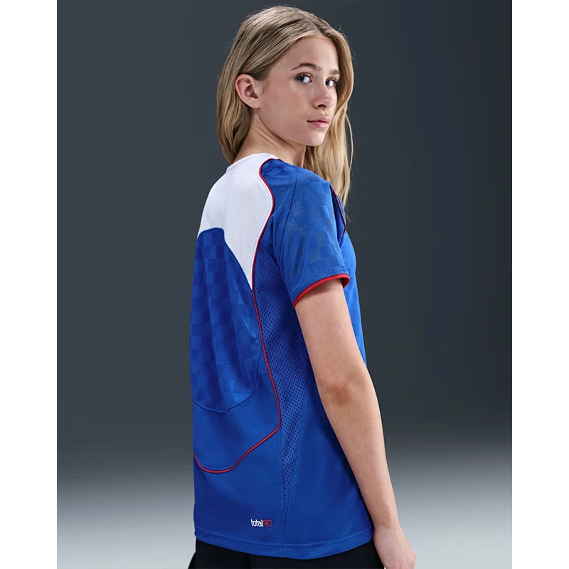 Nike Blue Total 90 Older Kids Dri-FIT Soccer Jersey - Image 6