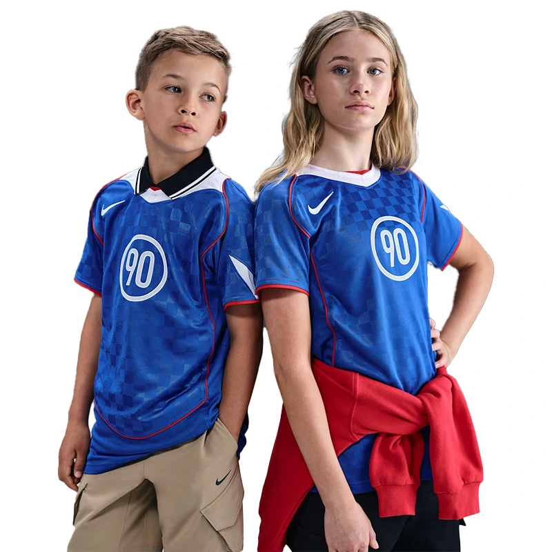 Nike Blue Total 90 Older Kids Dri-FIT Soccer Jersey