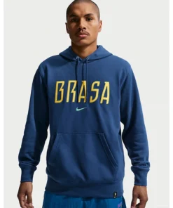 Nike FIFA World Cup 2026 Brazil Club Football French Terry Pullover Hoodie