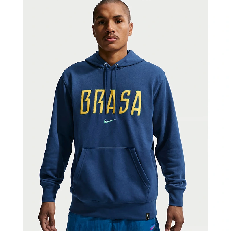 Nike FIFA World Cup 2026 Brazil Club Football French Terry Pullover Hoodie