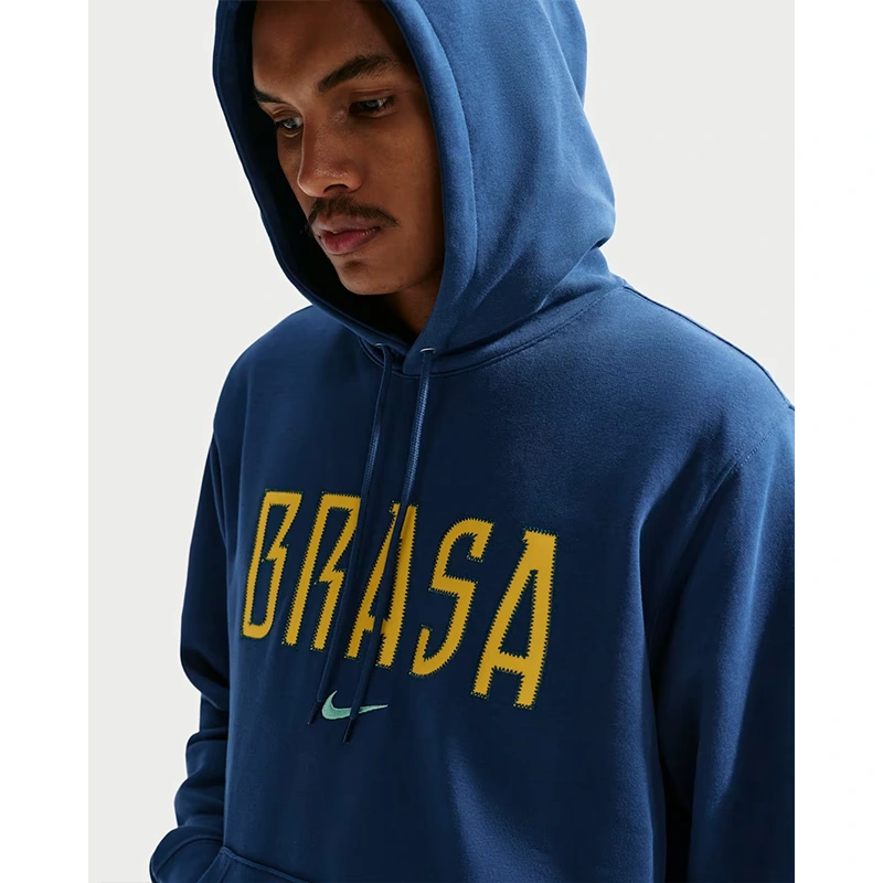 Nike FIFA World Cup 2026 Brazil Club Football French Terry Pullover Hoodie - Image 2