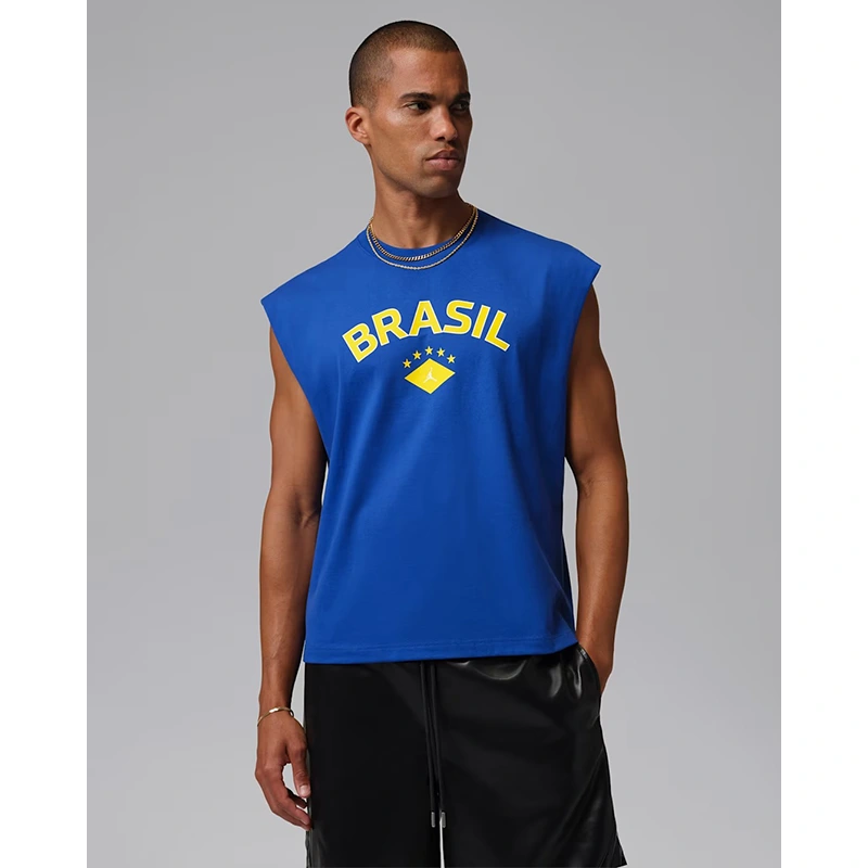 Nike FIFA World Cup 2026 Brazil Jordan Sleeveless Graphic T-Shirt - Image 7