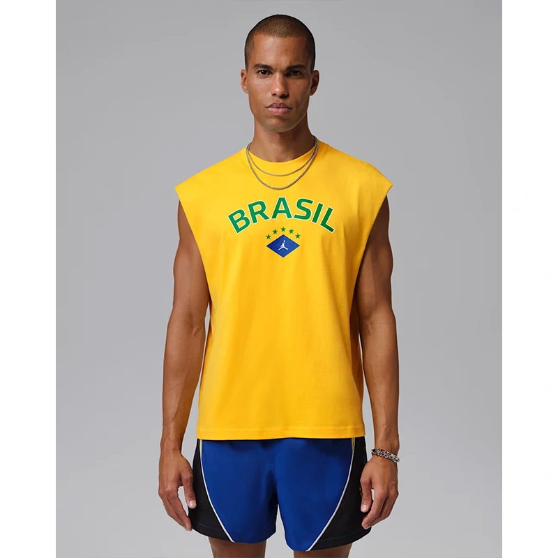Nike FIFA World Cup 2026 Brazil Jordan Sleeveless Graphic T-Shirt