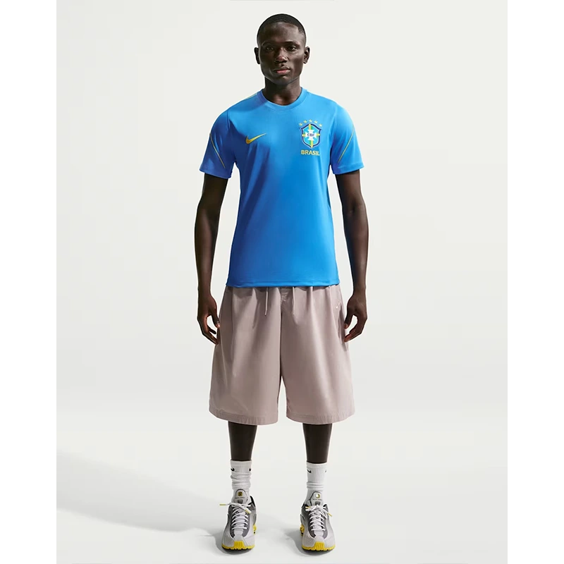 Nike FIFA World Cup 2026 Brazil Strike Football Dri-FIT Short-Sleeve Top - Image 4