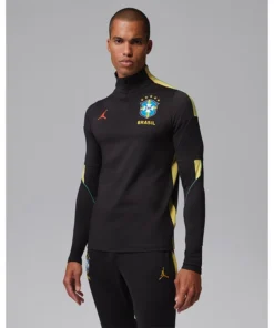 Nike FIFA World Cup 2026 Brazil Strike Jordan Dri-FIT Football Knit Drill Top