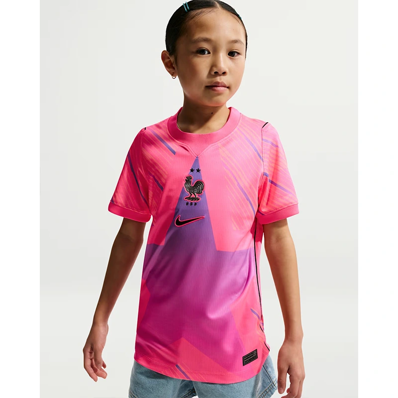 Nike FIFA World Cup 2026 FFF Stadium Goalkeeper Older Kids Dri-FIT Football Short-Sleeve Jersey - Image 9
