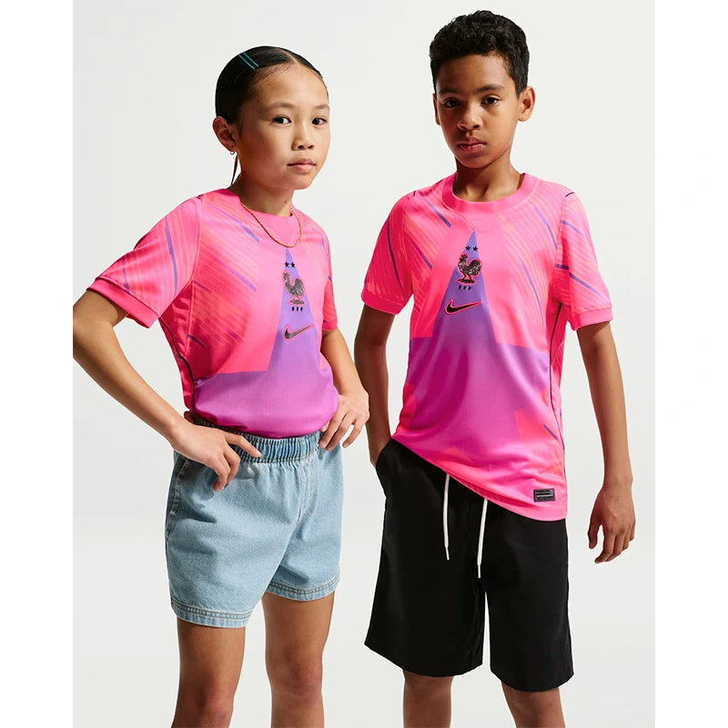 Nike FIFA World Cup 2026 FFF Stadium Goalkeeper Older Kids Dri-FIT Football Short-Sleeve Jersey - Image 8