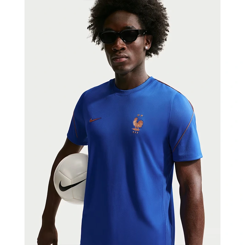 Nike FIFA World Cup 2026 France Strike Dri-FIT Short-Sleeve Top