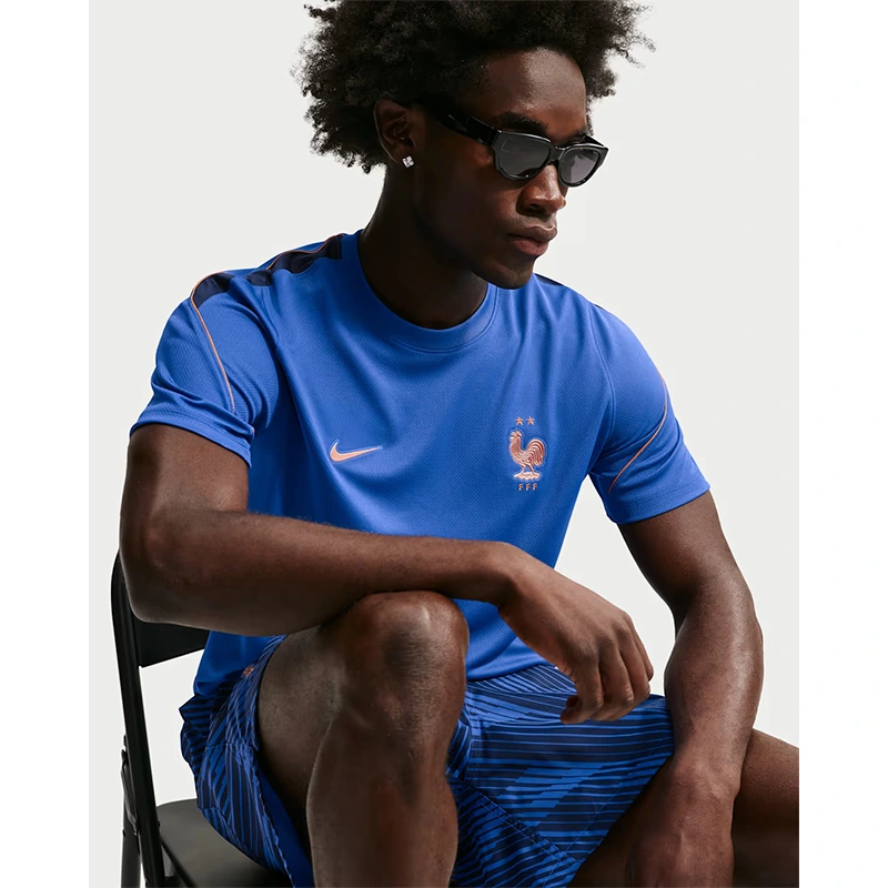 Nike FIFA World Cup 2026 France Strike Dri-FIT Short-Sleeve Top - Image 3